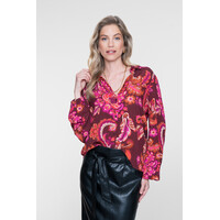 Geisha Blouse Fuchsia