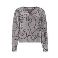 Geisha Blouse Grey