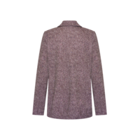 Helena Hart Blazer Nick Lano Lurex Donegal Tweet Burgundy