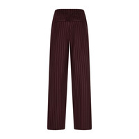 Red Button Colette Punta Pinstripe L33 Burgundy