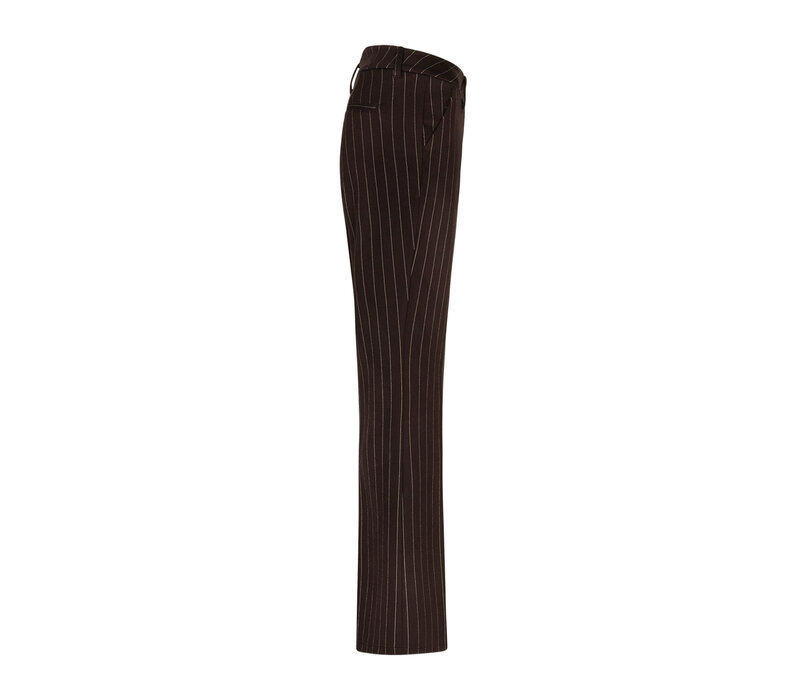 Red Button Bibette Punta Pinstripe L32 Espresso