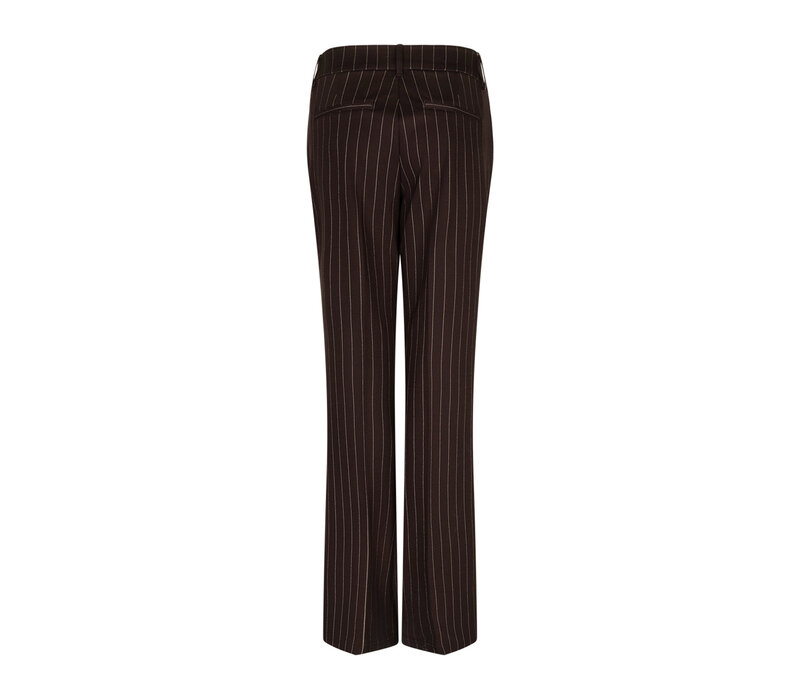 Red Button Bibette Punta Pinstripe L32 Espresso