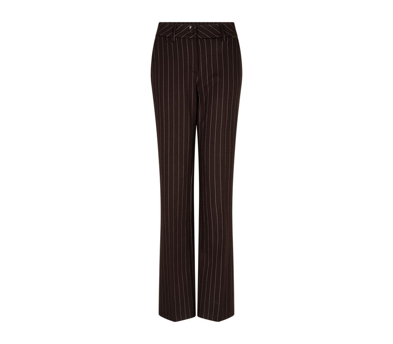 Red Button Bibette Punta Pinstripe L32 Espresso