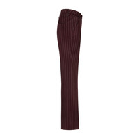 Red Button Bibette Punta Pinstripe L32 Burgundy