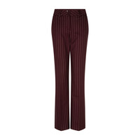 Red Button Bibette Punta Pinstripe L32 Burgundy