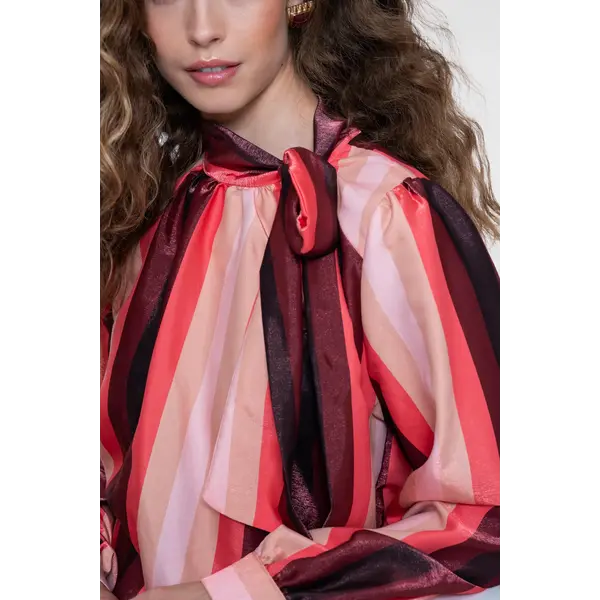 Geisha Blouse Stripes 