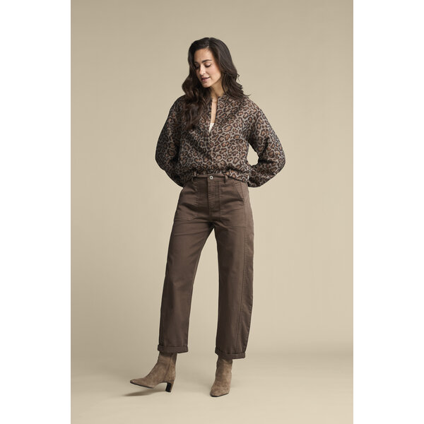 Red Button Bomber Jacquard Lurex 