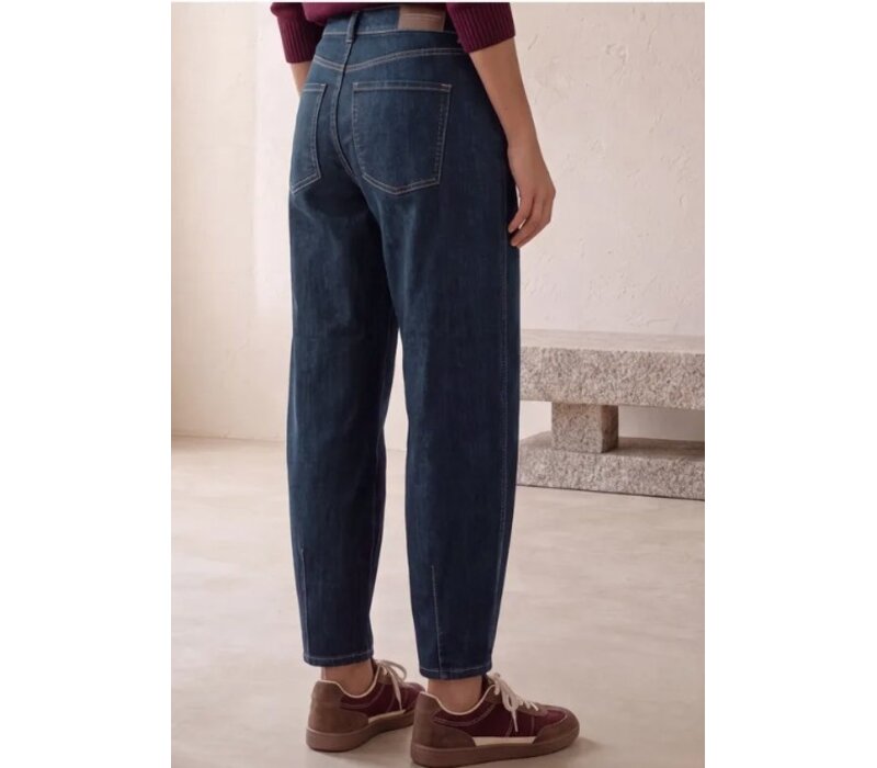 Street One Karlie Barrel HW Dark Blue Washed