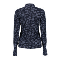 Geisha Top Turtle Rhinestones Dark Blue Silver