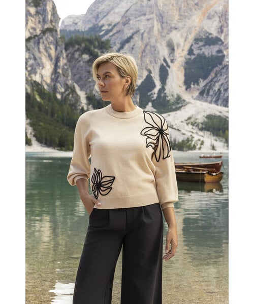 Smashed Lemon Smashed Lemon Knit Trui