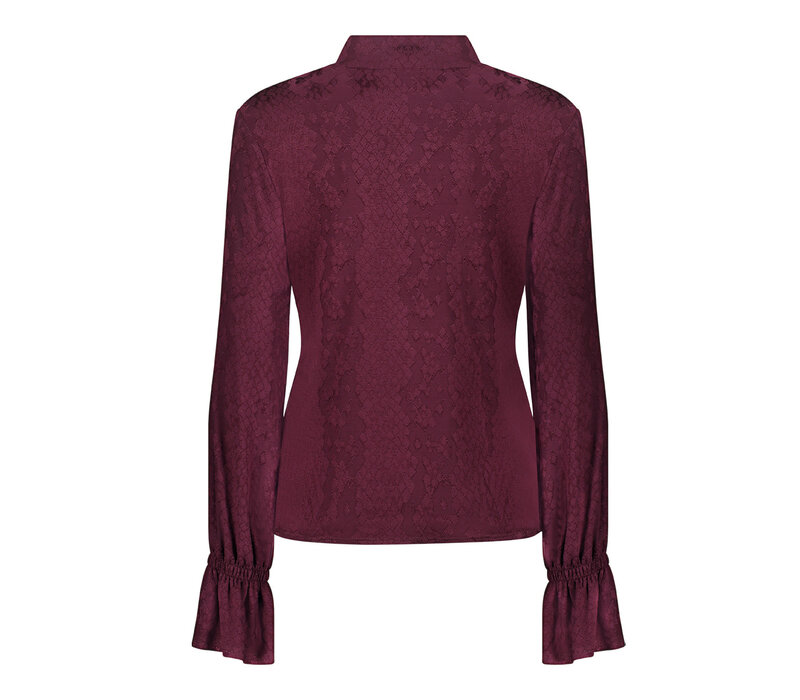 Geisha Top Bordeaux