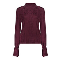 Geisha Top Bordeaux