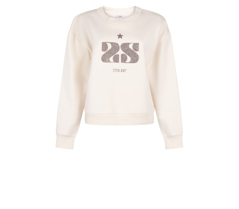 Zoso Fancy Sweater Ivory Multi