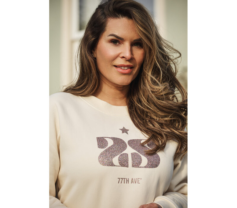 Zoso Fancy Sweater Ivory Multi