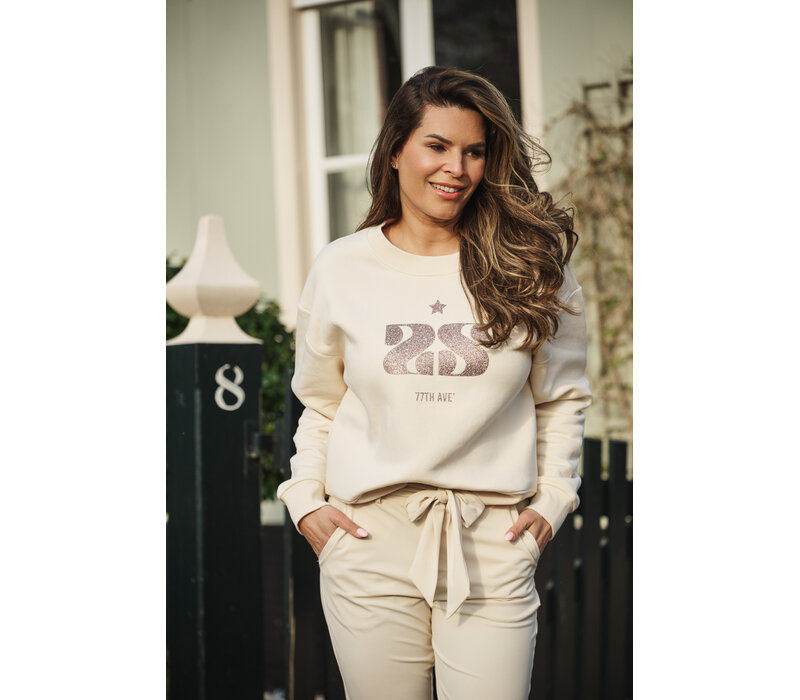 Zoso Fancy Sweater Ivory Multi