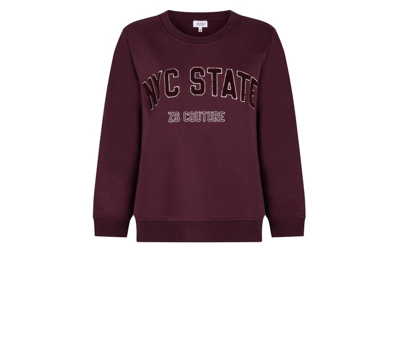Zoso Fancy Sweater Bordeaux