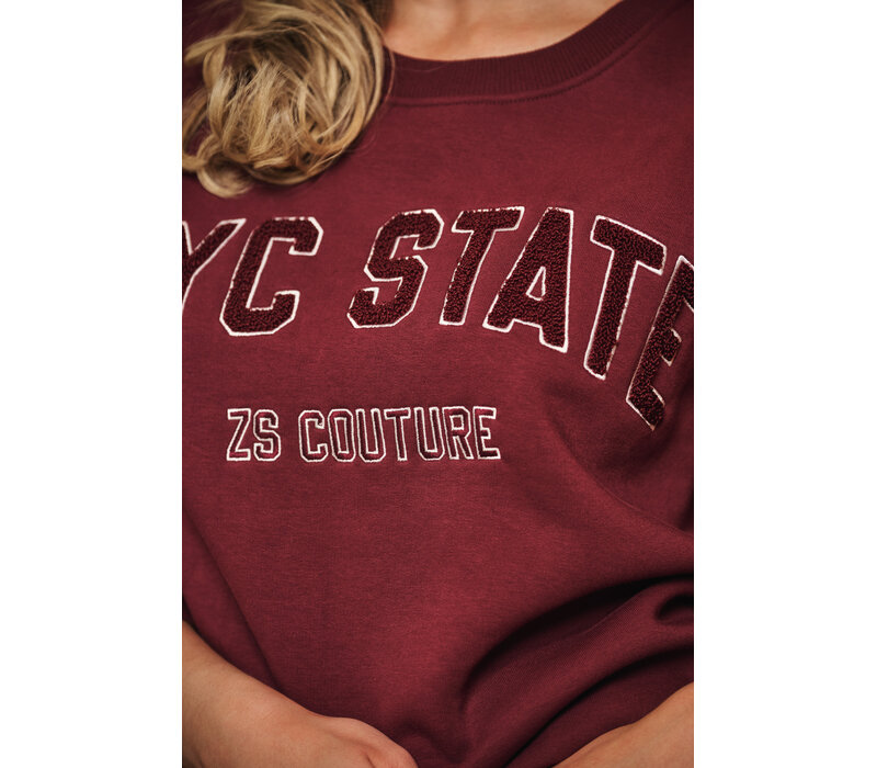 Zoso Fancy Sweater Bordeaux