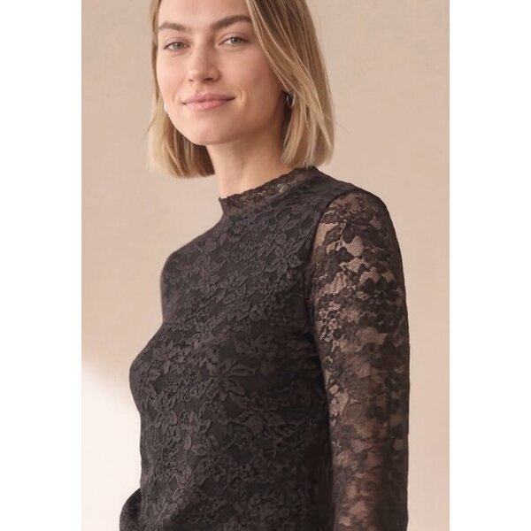 Street One Lace Turtle Neck Shirt 