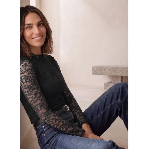 Street One Lace Turtle Neck Shirt 