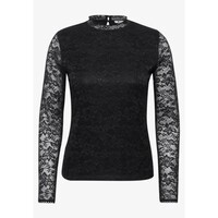 Street One Lace Turtle Neck Shirt Black