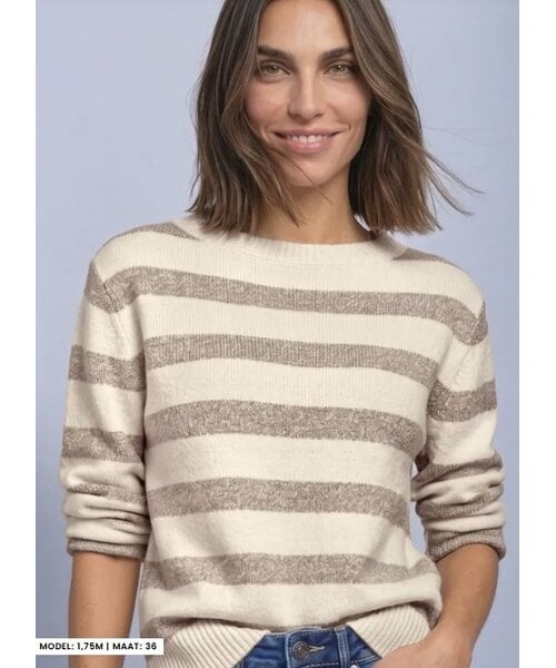 StreetOne Street One Cosy Striped Sweater U-Boat