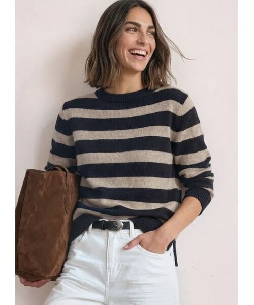 Street One Street One Cosy Striped Sweater U-Boat
