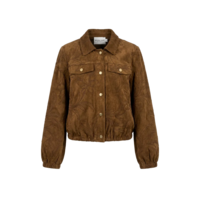 Helena Hart Blouse Rexie Suedine Bloem Camel