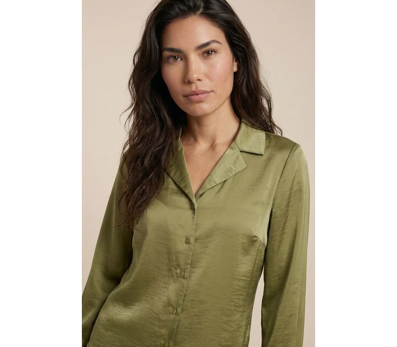 Helena Hart Blouse Cloude Olijf