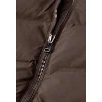 Street One Short Padded Jacket with Glued Quilt Auburn Brown