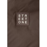 Street One Short Padded Jacket with Glued Quilt Auburn Brown