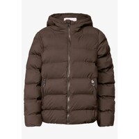 Street One Short Padded Jacket with Glued Quilt Auburn Brown
