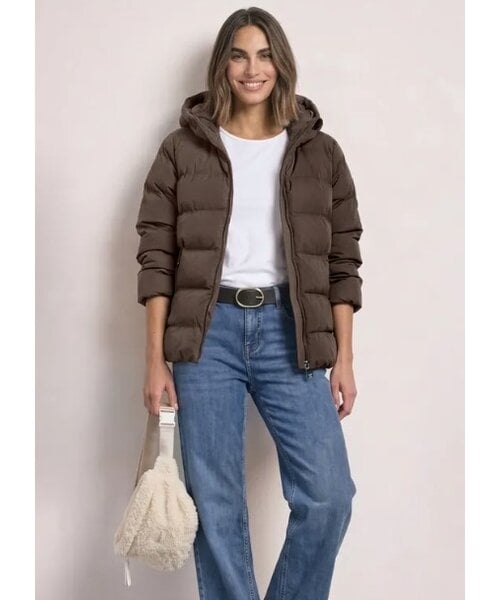 StreetOne Street One Short Padded Jacket with Glued Quilt
