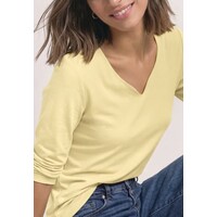 Street One Longe Sleeve Heart Neck Sunbeam Yellow