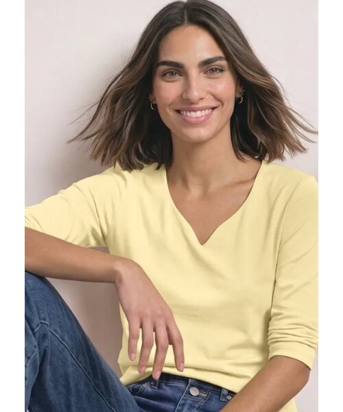 Street One Street One Longe Sleeve Heart Neck