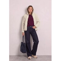 Street One Short Teddy Jacket Soft Fawn Beige