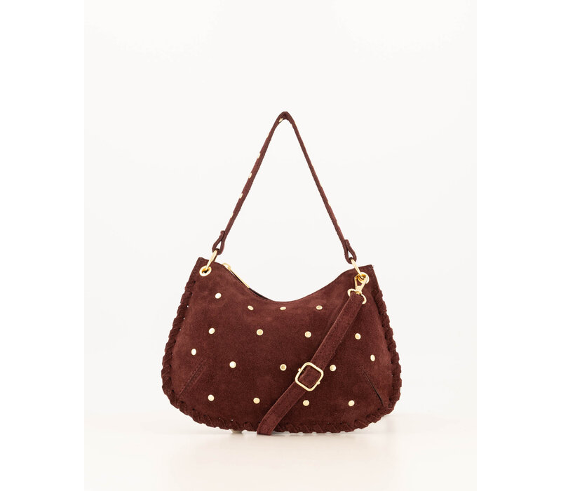 Teatro Casey Suede Burgundy