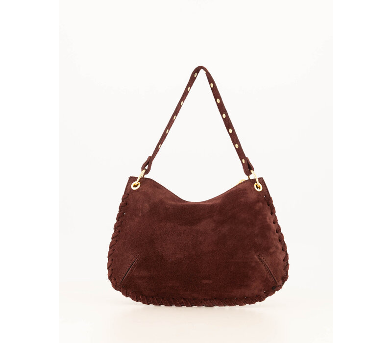 Teatro Casey Suede Burgundy