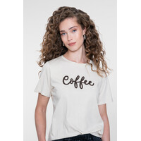 Geisha T-Shirt Coffee Sand Brown