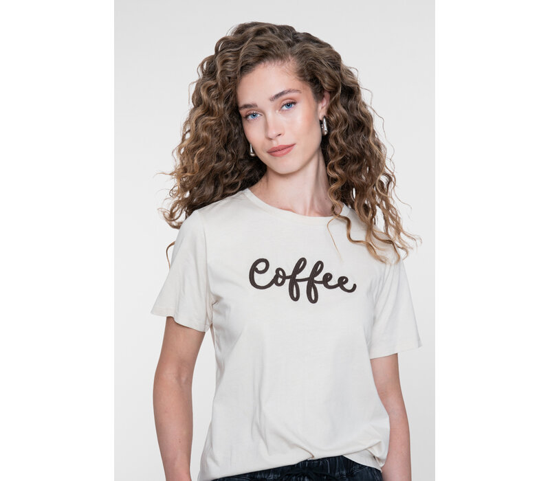 Geisha T-Shirt Coffee Sand Brown