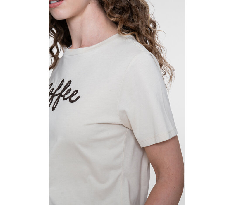 Geisha T-Shirt Coffee Sand Brown