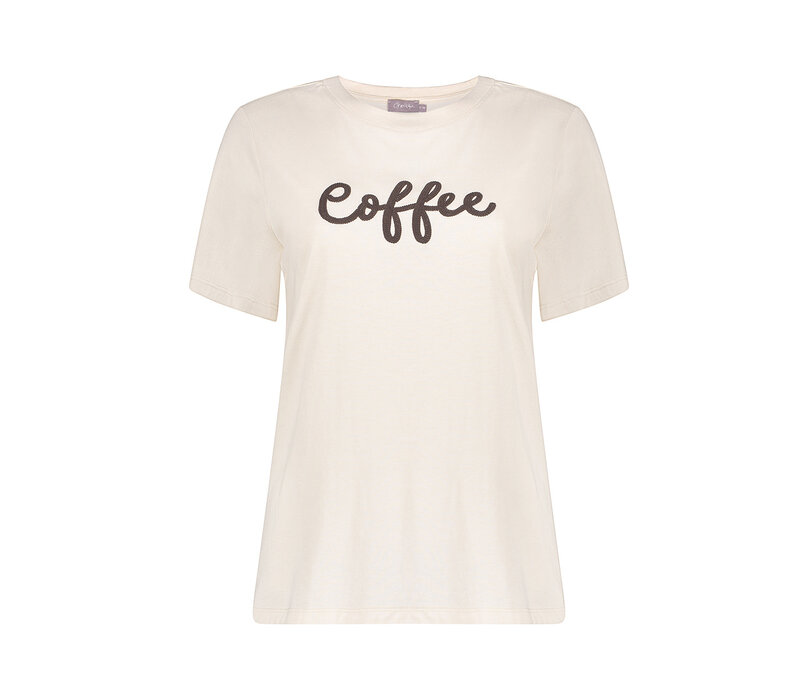 Geisha T-Shirt Coffee Sand Brown