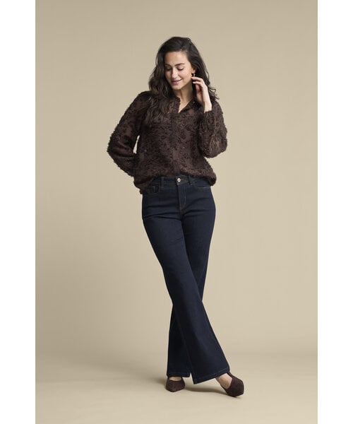 Red Button Red Button Blouse Fringes