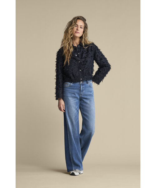 Red Button Red Button Bomber Fringes