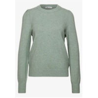 Street One Cosy Puffy Sleeve Sweat Eucalyptus Green Melange