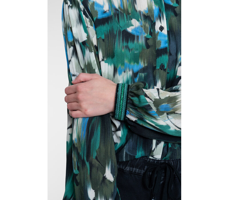 Geisha Blouse Green