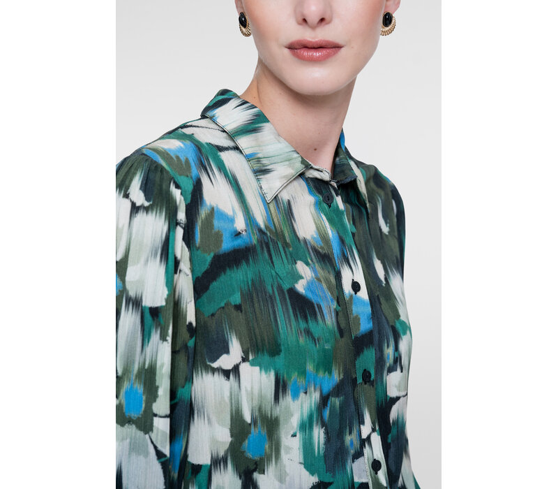 Geisha Blouse Green