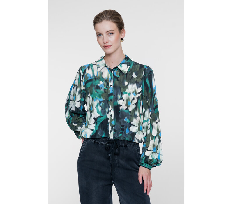 Geisha Blouse Green