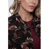 Geisha Jacket Black Coral