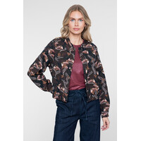 Geisha Jacket Black Coral