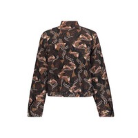 Geisha Jacket Black Coral